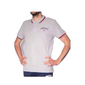 Tricou polo barbati Lonsdale, Gri