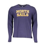 Fashion, accesorii si bijuterii - Barbati - Imbracaminte - Tricouri si bluze barbati - Tricou cu maneca lunga NORTH SAILS, Albastru XL INTL - Infinity.ro