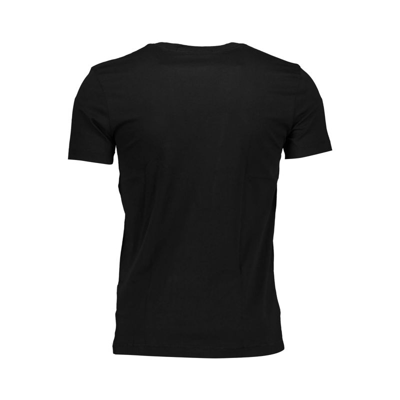 Fashion, accesorii si bijuterii - Barbati - Imbracaminte - Tricouri si bluze barbati - Tricou Calvin Klein Jeans J30J317065 Negru Slim Fit, 2XL INTL Negru - Infinity.ro