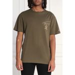 Fashion, accesorii si bijuterii - Barbati - Imbracaminte - Tricouri si bluze barbati - Tricou Barbati Tommy Jeans DM0DM17729 XL INTL Verde militar - Infinity.ro