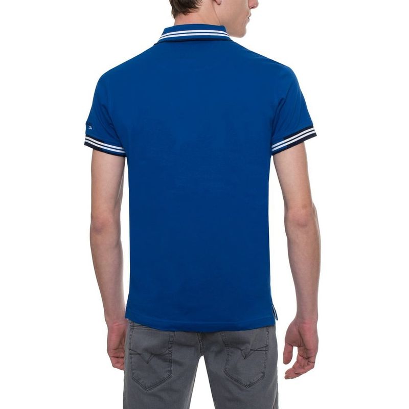 Fashion, accesorii si bijuterii - Barbati - Imbracaminte - Tricouri si bluze barbati - Tricou polo Barbati Harmont & Blaine L0BJ28 XL INTL Albastru - Infinity.ro