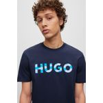 Fashion, accesorii si bijuterii - Barbati - Imbracaminte - Tricouri si bluze barbati - Tricou Barbati Hugo Boss 50489662 S INTL Albastru - Infinity.ro