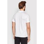 Fashion, accesorii si bijuterii - Barbati - Imbracaminte - Tricouri si bluze barbati - Tricou polo cu maneca scurta Calvin Klein Alb XL INTL - Infinity.ro