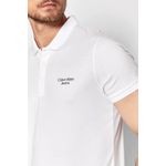 Fashion, accesorii si bijuterii - Barbati - Imbracaminte - Tricouri si bluze barbati - Tricou polo cu maneca scurta Calvin Klein Alb XL INTL - Infinity.ro