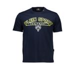 Fashion, accesorii si bijuterii - Barbati - Imbracaminte - Tricouri si bluze barbati - Tricou Barbati Plein Sport TIPS114 Albastru  L INTL - Infinity.ro