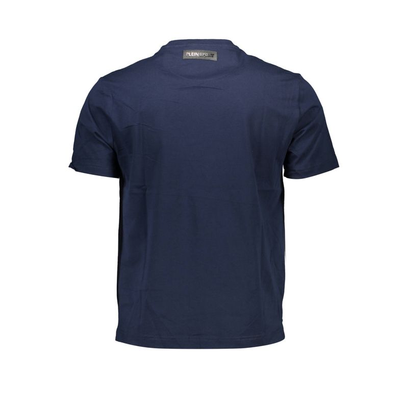 Fashion, accesorii si bijuterii - Barbati - Imbracaminte - Tricouri si bluze barbati - Tricou Barbati Plein Sport TIPS114 Albastru  L INTL - Infinity.ro