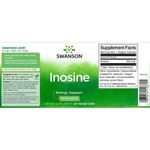 Ingrijire personala si Cosmetice - Sanatate si wellness - Suplimente alimentare - Vitamine si minerale - Inosine 500mg 60 Capsule Swanson - Infinity.ro