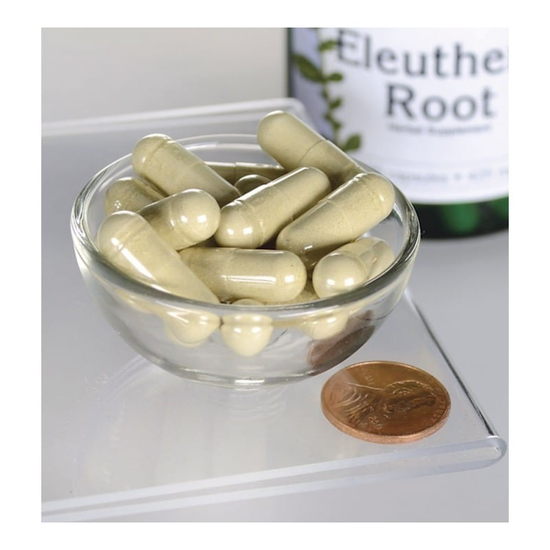 Ingrijire personala si Cosmetice - Sanatate si wellness - Suplimente alimentare - Vitamine si minerale - Eleuthero, radacina Ginseng Siberian 425 mg 120 Capsule Swanson - Infinity.ro