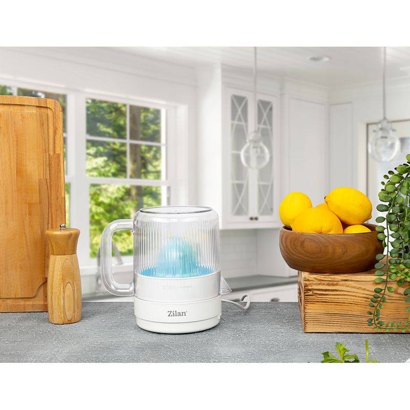 Electronice si Electrocasnice - Electrocasnice bucatarie - Preparare bauturi - Storcatoare de fructe - Storcator de citrice Zilan ZLN1146, motor AC, 30W, rotatie in 2 directii, zgomot 80dB - Infinity.ro