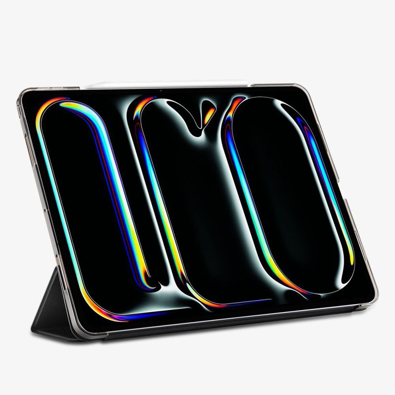 Laptop, Telefoane si Tablete - Tablete si accesorii tablete - Accesorii Tablete - Huse tablete - Husa pentru iPad Pro 13 (2024) - Spigen Smart Fold - Negru - Infinity.ro