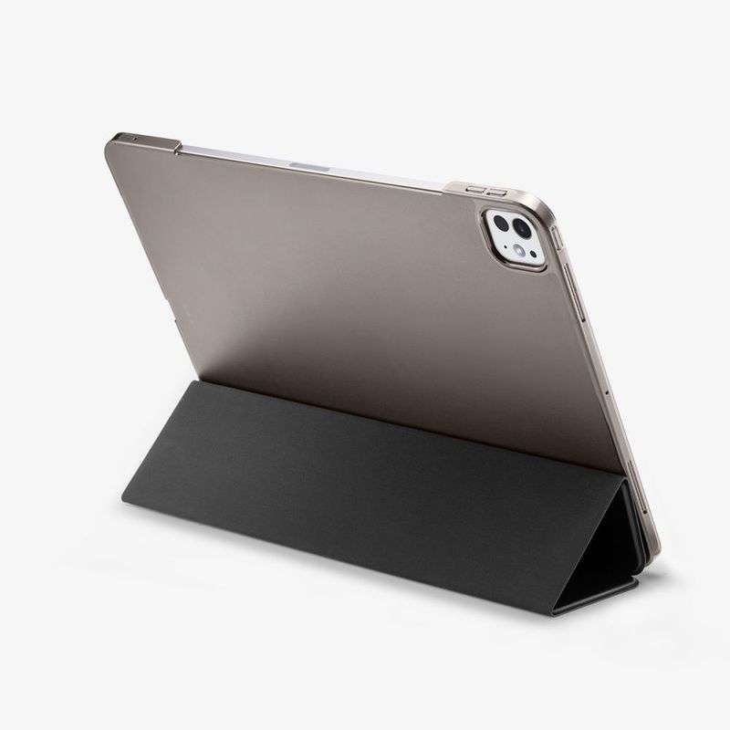 Laptop, Telefoane si Tablete - Tablete si accesorii tablete - Accesorii Tablete - Huse tablete - Husa pentru iPad Pro 11 (2024) - Spigen Smart Fold - Negru - Infinity.ro