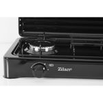 Electronice si Electrocasnice - Aragazuri, cuptoare si hote - Aragazuri - Aragazuri pe gaz - Aragaz 2 ochiuri ZILAN ZLN-0025,culoare negru utilizare numai GPL butelie - Infinity.ro