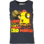 Fashion, accesorii si bijuterii - Copii - Imbracaminte copii - Tricouri copii - Tricou fara maneci baieti Minions EP1577 Negru 116 CM 6 ani - Infinity.ro