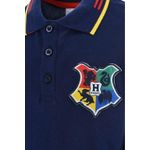 Fashion, accesorii si bijuterii - Copii - Imbracaminte copii - Tricouri copii - Tricou polo baieti cu maneca lunga Harry Potter 116 CM Albastru 6 ani - Infinity.ro