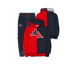 Fashion, accesorii si bijuterii - Copii - Imbracaminte copii - Treninguri si compleuri copii - Trening baieti Kappa 8055T00009 116 CM 6 ani Rosu/Negru - Infinity.ro