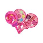 Jucarii, Copii si Bebe - Igiena si ingrijire - Produse machiaj copii - Set Machiaj Copii in Cutie in Forma de Acadea Roz Toi-Toys TT45044A - Infinity.ro