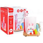 Casa si Gradina - Sanitare - Suporturi si accesorii baie - Suporturi baie - Suport pentru periuta de dinti cu clepsidra 3min Baby Tina Mideer MD1063 - Infinity.ro