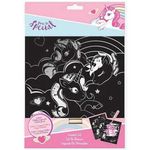 Jucarii, Copii si Bebe - Jucarii si jocuri - Jucarii & jocuri educative - Seturi pictura si desen - Set Fise Razuibile Unicorn Special SunCity EWA11467KL - Infinity.ro