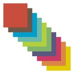 Carti si Birotica - Papetarie - Hartie si topuri - Carton - Carton color A4, 200g, 10 culori, 100 coli/set - NEBO - Infinity.ro