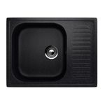 Casa si Gradina - Sanitare - Chiuveta bucatarie si accesorii - Chiuvete bucatarie - ES-18-308 chiuveta compozit, negru ECOSTONE - Infinity.ro