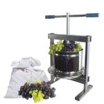 Casa si Gradina - Gradinarit si plante - Agricultura - Produse vinificatie - Teasc/Presa struguri Vilen Inox 10 L, cu picioare - Infinity.ro