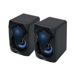 PC, gaming si accesorii - Periferice PC - Boxe PC - Set boxe 2.0 multimedia RGB LED 2x3W USB Jack 3.5 mm bluetooth - Infinity.ro