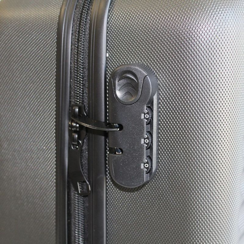 Sport si Outdoor - Articole de voiaj - Trolere - Troler de cabina ProWorld, cu roti 360°, 27 litri, negru - Infinity.ro