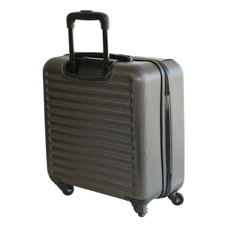 Sport si Outdoor - Articole de voiaj - Trolere - Troler de cabina ProWorld, cu roti 360°, 27 litri, negru - Infinity.ro