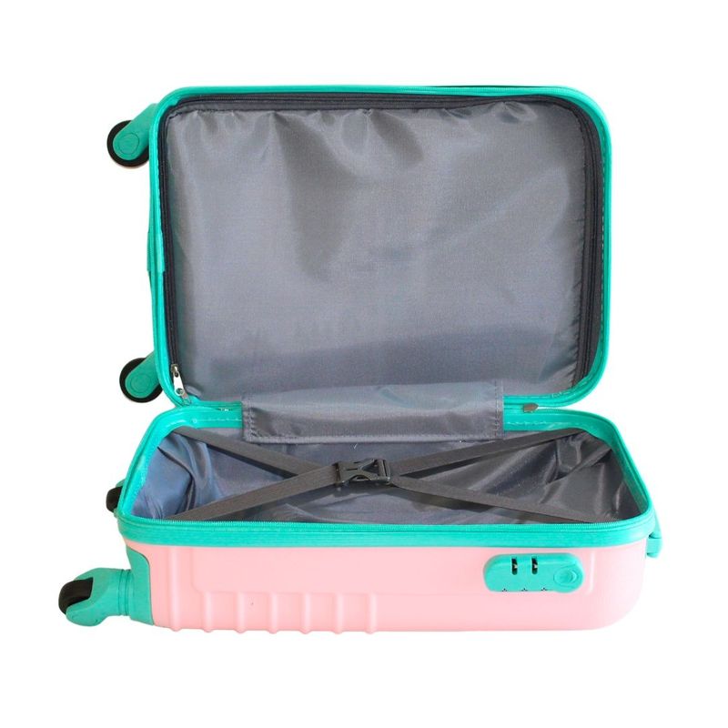 Sport si Outdoor - Articole de voiaj - Trolere - Troler ProWorld Explorer cu roti 360°, 30 litri, roz - Infinity.ro