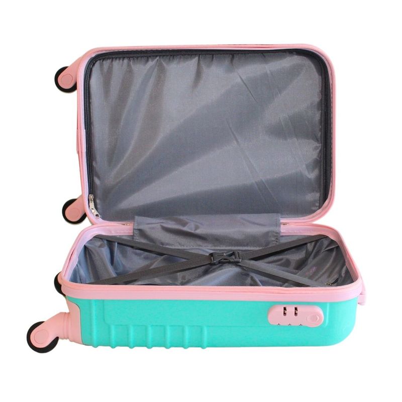 Sport si Outdoor - Articole de voiaj - Trolere - Troler ProWorld Explorer cu roti 360°, 30 litri, turcoaz - Infinity.ro