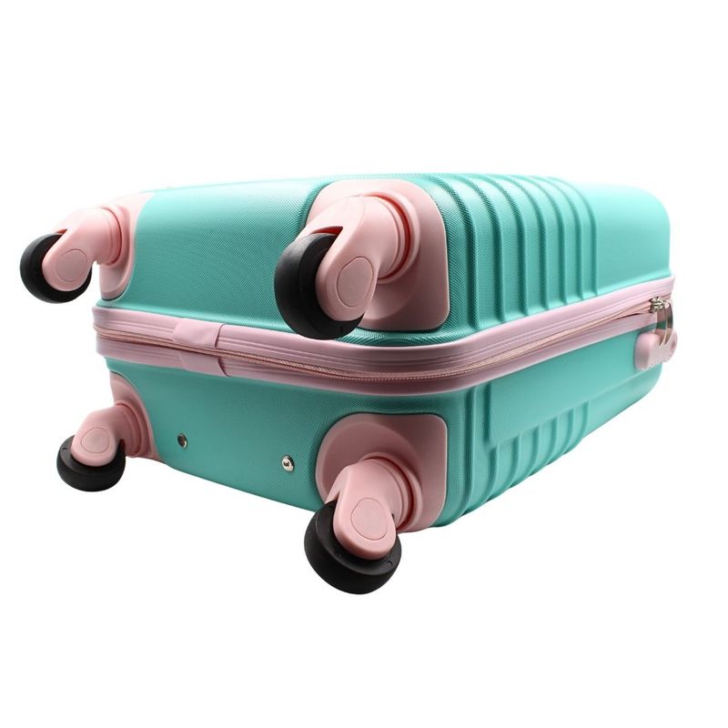 Sport si Outdoor - Articole de voiaj - Trolere - Troler ProWorld Explorer cu roti 360°, 30 litri, turcoaz - Infinity.ro