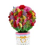 Market - Cadouri - Felicitari - Decoratiune din hartie Magic Pop-Ups Buchet diverse flori - Infinity.ro