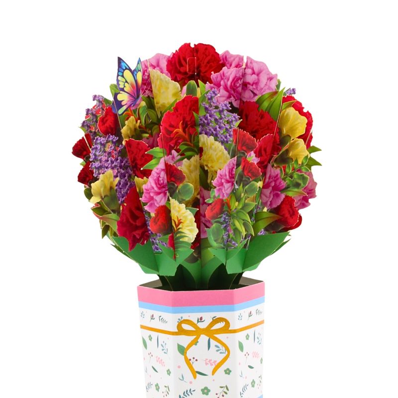 Market - Cadouri - Felicitari - Decoratiune din hartie Magic Pop-Ups Buchet diverse flori - Infinity.ro