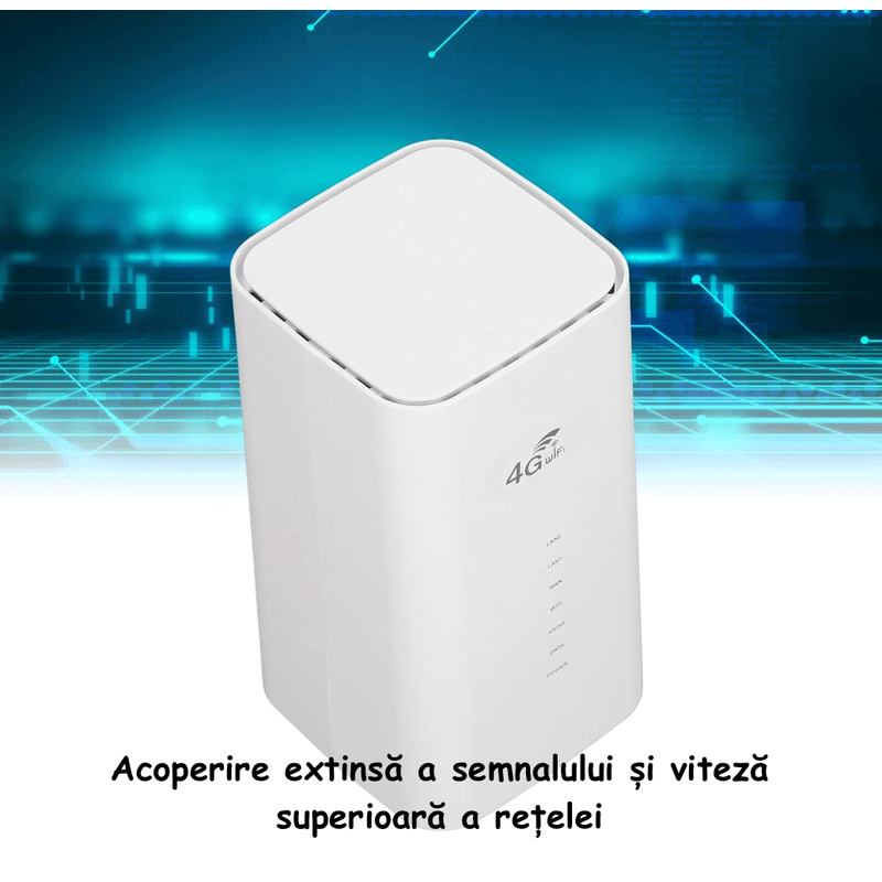 PC, gaming si accesorii - Retelistica - Wireless - Routere Wireless - Router Wireless Avansat, cu 4 Antene si 3 Porturi, Viteza de 300 Mbps, Alb, Conectare simultana pana la 32 dispozitive - Infinity.ro