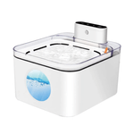 Petshop - Accesorii petshop - Castroane si adapatori - Dispenser automat de Apa pentru animale de companie, Avansat, pentru Pisici, Caini, Tehnologie de Inductie, Alb - Infinity.ro