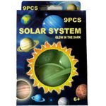 Casa si Gradina - Decoratiuni - Obiecte decorative - Decoratiuni camera copilului - Set 9 piese Sistem Solar Fosforescent LG Imports LG8884 - Infinity.ro