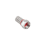 PC, gaming si accesorii - Retelistica - Cabluri si accesorii - Mufa F tata cu garnitura RG59 3C2V cupru - Infinity.ro