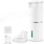 Casa si Gradina - Sanitare - Suporturi si accesorii baie - Dispensere - Dozator Profesional Sapun Lichid cu Spuma ENZIRO™, 3 Moduri, Senzor de Miscare, Rezistent la Apa, USB, Suport, 300 ml - Infinity.ro