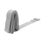 Sport si Outdoor - Fitness - Aparate fitness - Piese pentru aparate fitness - Curea pentru yoga, 180x3,8 cm, XQ Max, gri - Infinity.ro