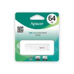 PC, gaming si accesorii - Periferice PC - Memorii USB - Memorie flash USB2.0 64GB alb AH336 Apacer - Infinity.ro