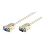 PC, gaming si accesorii - Retelistica - Cabluri si accesorii - Cablu serial 1:1 RS232 D-SUB 9 pini tata-mama 5m Goobay - Infinity.ro