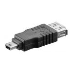 PC, gaming si accesorii - Retelistica - Cabluri si accesorii - Adaptor OTG mini USB 5 pini la USB A mama pentru case de marcat fiscale - Infinity.ro