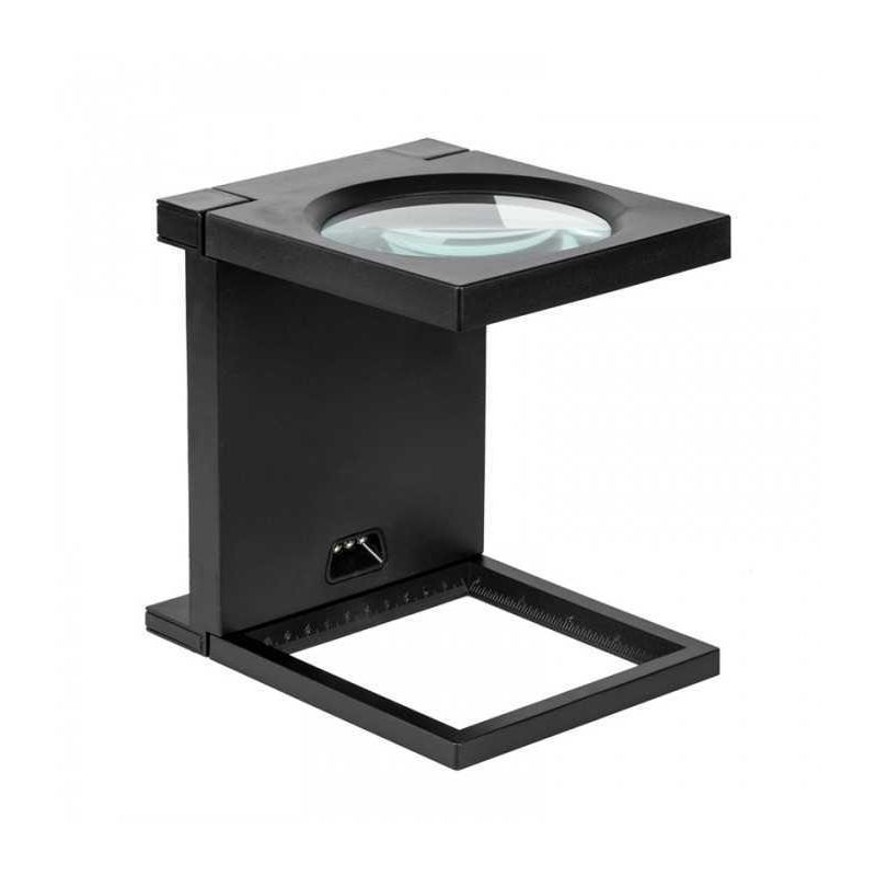 Casa si Gradina - Constructii - Scule electrice si accesorii - Accesorii pistoale de lipit - Stand cu lupa 108mm 2.5D 3x LED - Infinity.ro