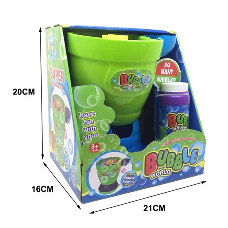 Jucarii, Copii si Bebe - Jucarii si jocuri - Jucarii & jocuri educative - Jucarii interactive - Jucarie de Facut Baloane de Sapun pentru Copii Bubble World - Infinity.ro