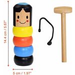 Jucarii, Copii si Bebe - Jucarii si jocuri - Jucarii & jocuri educative - Jucarii interactive - Jucarie magica papusa din lemn incasabila - Infinity.ro