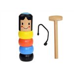 Jucarii, Copii si Bebe - Jucarii si jocuri - Jucarii & jocuri educative - Jucarii interactive - Jucarie magica papusa din lemn incasabila - Infinity.ro