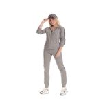 Fashion, accesorii si bijuterii - Femei - Imbracaminte femei - Costume si compleuri femei - Trening dama, Paris Blue, model Cadeaux Gri S INTL - Infinity.ro