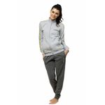 Fashion, accesorii si bijuterii - Femei - Imbracaminte femei - Costume si compleuri femei - Trening dama Lotto LA6058 M INTL Gri - Infinity.ro