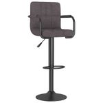 Casa si Gradina - Mobilier - Scaune si fotolii - Scaune - Scaune de bar, 2 buc., gri taupe, material textil - Infinity.ro