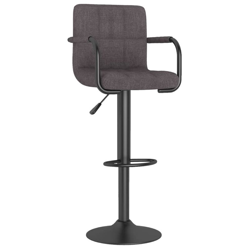Casa si Gradina - Mobilier - Scaune si fotolii - Scaune - Scaune de bar, 2 buc., gri taupe, material textil - Infinity.ro
